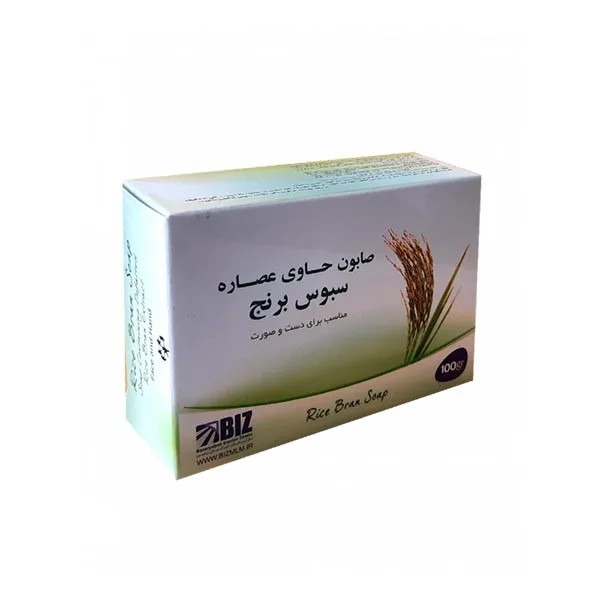صابون سبوس برنج دکتر بیز